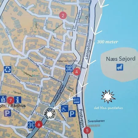 Hotel Det Bla Gaestehus Fano